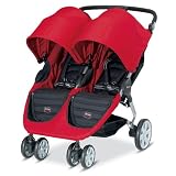 Britax B-Agile Double Stroller, Red