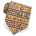 Book of Kells Manuscript Tie by Museum Artifacts - Navy blue Silk