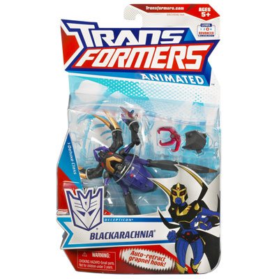 Childrens Toyshop  Toys : Transformers Animated Deluxe Blackarachnia Action Figure