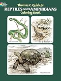 Reptiles and Amphibians Coloring Book