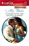 Night With The Society Playboy (Larger Print Presents)
