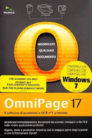 Omnipage 17 Windows Standard Education
