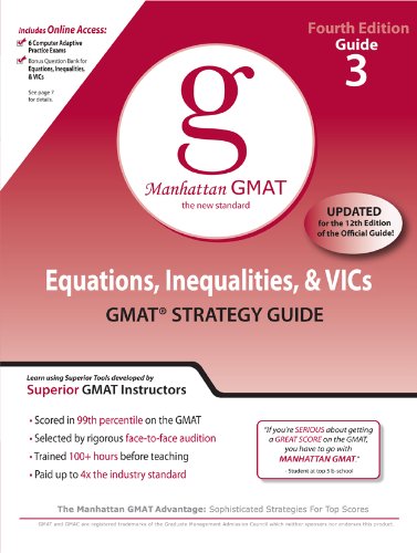 Equations Inequalities & VICs Preparation Guides)