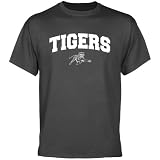 NCAA Jackson State Tigers Charcoal Logo Arch T-shirt