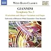 Giannini: Symphony No. 3; Praeludium and Allegro; Variations and Fugue