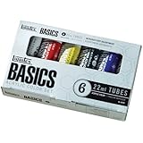 Liquitex Basics Acrylic Paint Tubes - 6 Colors
