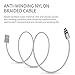 Micro USB Cable Wsken Mini2 Magnetic LED USB Sync and Fast Charger Cable for Android /Samsung