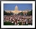Crowd of People at Washington Mall for the Names Project Aids Memorial Quilt, Washing...