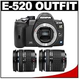 Olympus Evolt E-520 Digital SLR Camera Body with Olympus Zuiko 14-42mm f/3.5-5.6 Digital Zoom Lens