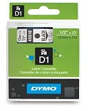 DYMO Labeling Tape, D1, Split Back, Adhesive, Easy Peel, 1/2
