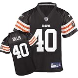 Reebok Cleveland Browns Peyton Hillis Boys Replica Jersey Kids 7 Large