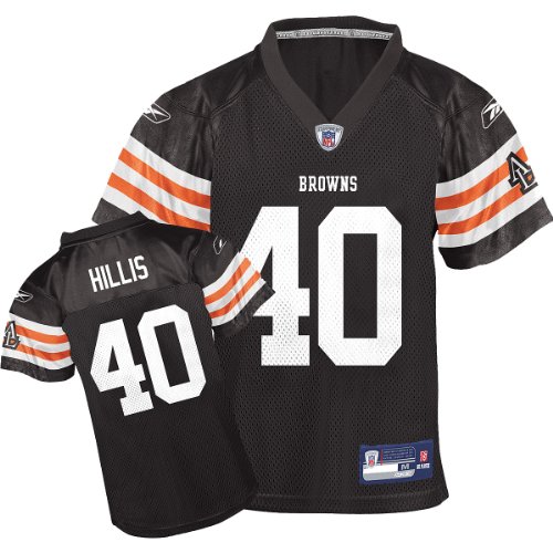 Reebok Cleveland Browns Peyton Hillis Boys Replica Jersey Kids 7 Large