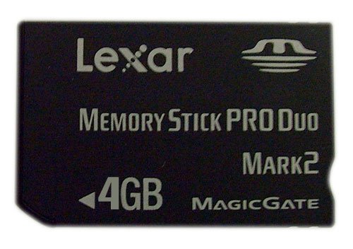 Lexar メモリースティック PRO Duo 4GB MARK2 PlatinumII