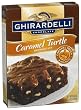 Ghirardelli Chocolate Caramel Turtle Brownie Mix, 18.5-Ounce Boxes (Pack of 12)