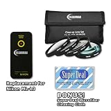 Professional Filter Kit for Nikon D3000 and D5000 with Wireless Remote Control (Nikon ML-L3 Replacement)