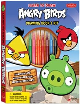 Learn to Draw Angry Birds Drawing Book &amp; Kit: Includes everything you