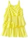 Splendid Littles Girls 2-6X Venice Slub Stripe Dress, Daffodil, 4/5