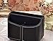 Vanzoe PU Leather Media Storage Remote Control Organizer TV Guide/Mail/CD Organizer/Caddy/Holder
