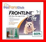 6 Month Supply Frontline Plus Kit for Small Dogs up to 22 Pounds