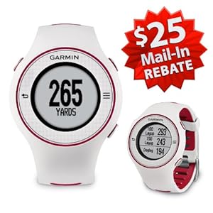 Garmin Approach S3 Golf GPS Watch (NEW VERSION w/ $25 Rebate) | 60-Day Buy & Try Return Policy! (White)