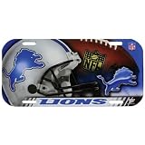 Detroit Lions - Collage High Definition License Plate, NFL Pro Football