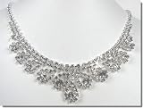 Bridal Crystal Necklace Set N1D24