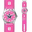 Dallas Cowboys NFL Girls "Future Star Series" Watch (Pink)