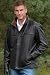Men's James Pebbled Deerskin Jacket