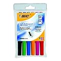 Bic - Marqueur pour tableau blanc Velleda Medium 1741, �tui de 6, assortis dans les couleurs: bleu, rouge, vert, fuchsianoir et orange (5746)