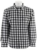Planet Earth Men's Quilted Flannel Shirt Jacket