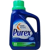 Purex HE Liquid Laundry Detergent, Mountain Breeze, 50 Ounce