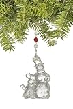 Waterford Crystal Christmas Wonders Jolly Snowman Ornament