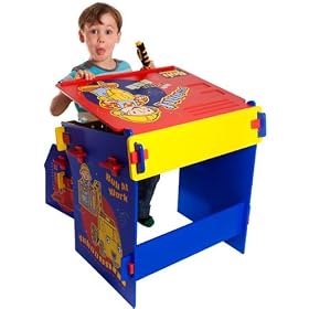 Bob The Builder Desk And Stool With Tools