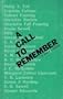 A Call to Remember: Chapters in Nashville Restoration History