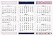 2017 Wall Calendar, 3 month view, 13