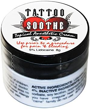 Tattoo Soothe Anesthetic Pain Numbing Cream or Gel 1oz 8g 10g 15g U PICK (8g)