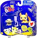 Littlest Pet Shop Assortment 'A' Series 4 Collectible Figure Hamsters with Water Bottle