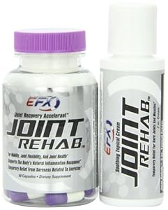 All American EFX Joint Rehab Kit Joint and Anti Inflamation Support , 60 Capsules