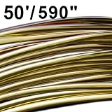 Auto Decorative 15M 50 Feet Golden Universal Headlight Switch Shift Knob Steering... by Astra Security