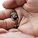 ClothingLoves Women's Cute Pug Burnished Adjustable Wrap Ring