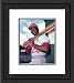 St. Louis Cardinals Framed Lou Brock Photo 15 X 18 - Black