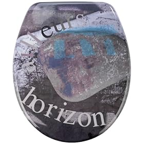 Wenko - 18364100 - Abattant - Horizon - Pierres