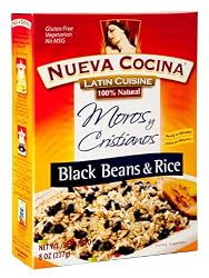 Nueva Cocina Black Beans & Rice, 8-Ounce Units (Pack of 6)