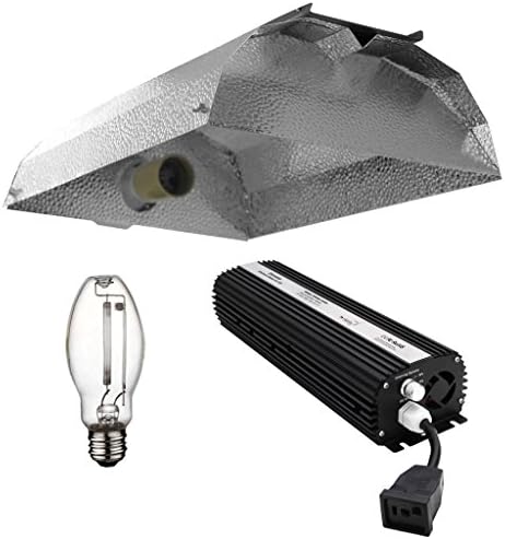 VegieMaster 150 watt Digital Dimmable HPS Grow Light System Kit for Plants with Stackable Reflector Hood, Dimmable Ballast and 150w HPS Bulb