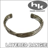 ホークカンパニー レイヤード バングル HAWKCOMPANY LAYERED BANGLE 7511 シルバー バングル