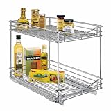 Lynk Professional 441418 14-by-18-by-17-Inch Roll-Out Chrome Double Drawer