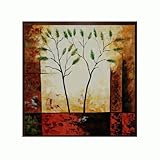 IMAGE OF Art Reproduction Oil Painting - Together with Milano - Copper Cherry Wood Finish - 26