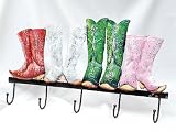Rustic Metal Western Coat Rack 24