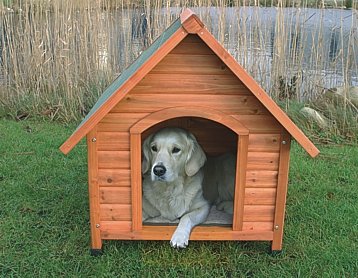Trixie 39533 natura Hundehütte, XL: 96 × 105 × 112 cm