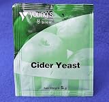Home Brew & Wine Making - Cider Yeast - 5 Gram Sachet
